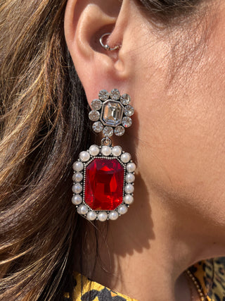 Ruby Earrings