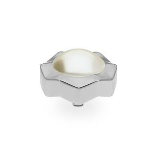 QUDO Nemoli 13mm Interchangeable Top – Cream Pearl