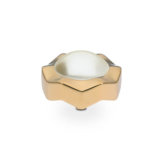 QUDO Nemoli 13mm Interchangeable Top – Cream Pearl