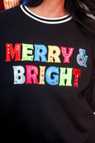 Merry & Bright Foil Luxe Pullover
