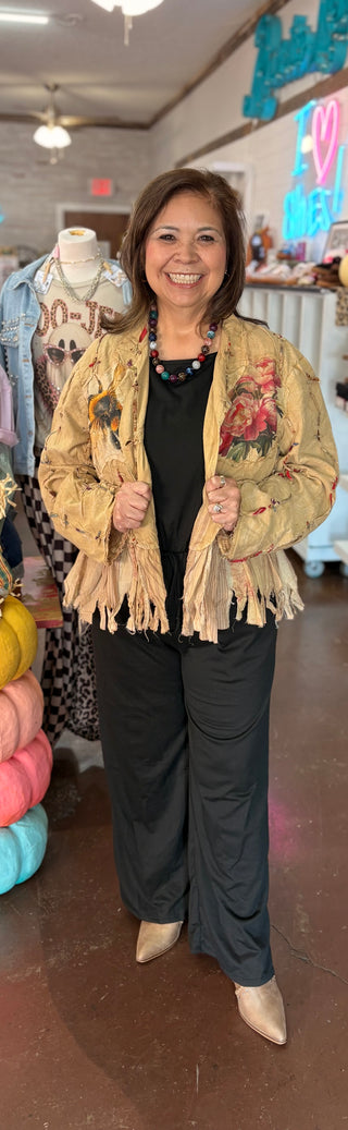 Vintage Garden Patch Jacket