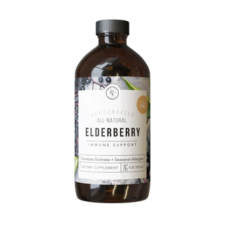ELDERBERRY IMMUNE SUPPORT | 16 oz × 6