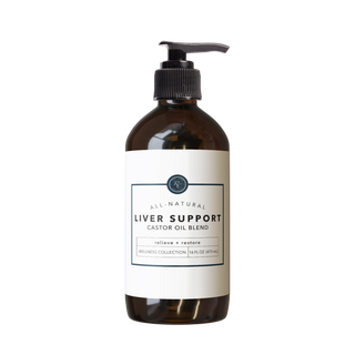 Liver Support Castor Oil Blend | 16 Oz