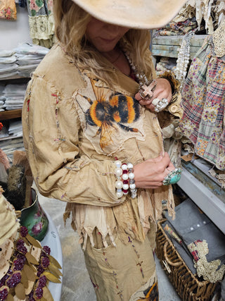 Vintage Garden Patch Jacket