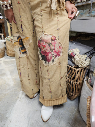 Bumble Bee Rose Pants