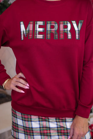 The Merry Plaid Patch Luxe