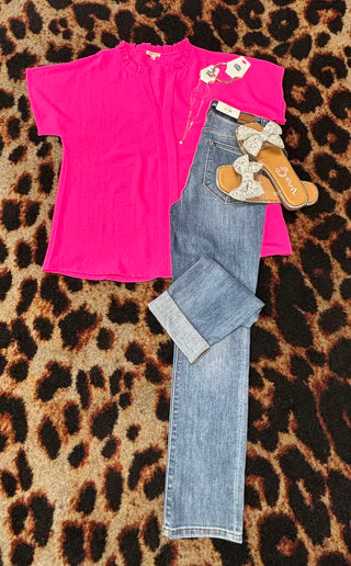 JB MR Cuffed Skinny Fit Capri