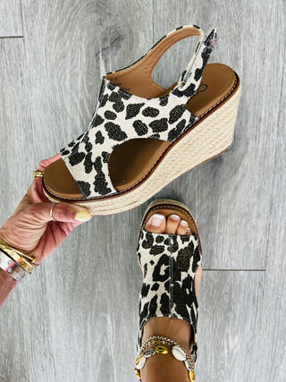 Freddie Metallic Leopard