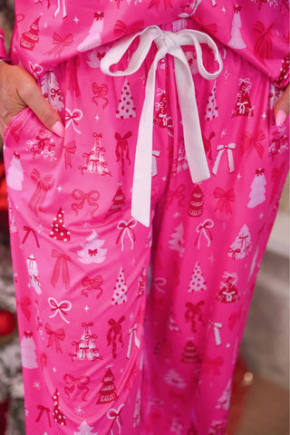 Pretty Pink Christmas pj