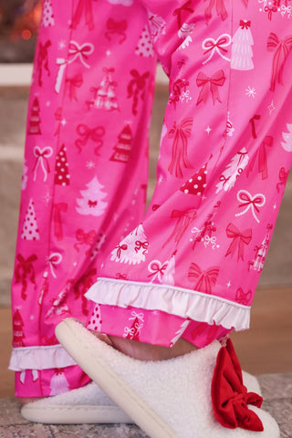 Pretty Pink Christmas pj