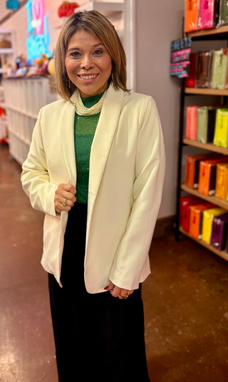 Everyday Chic Open Front Blazer