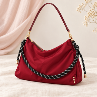 Nikki Nylon Slouchy Shoulder Bag