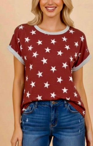 Stars & Stripes Terry Top