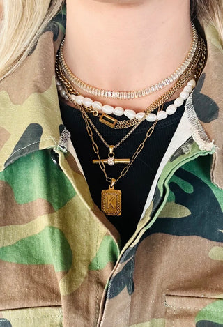 Starlit Bar Necklace