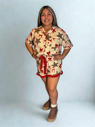 Simply Untamed Ruffle Pajama Set