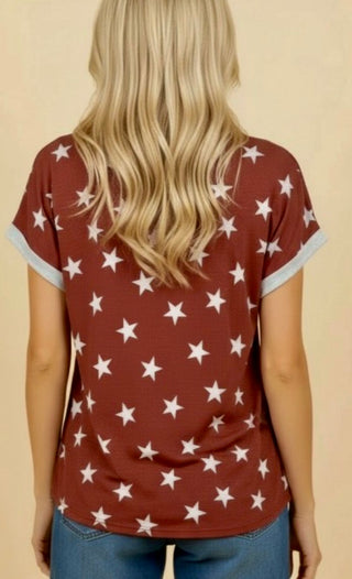 Stars & Stripes Terry Top