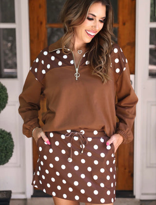 Mia printed pullover
