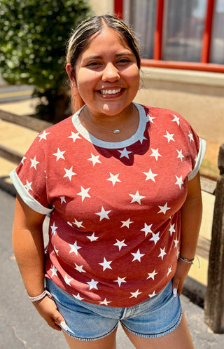 Stars & Stripes Terry Top