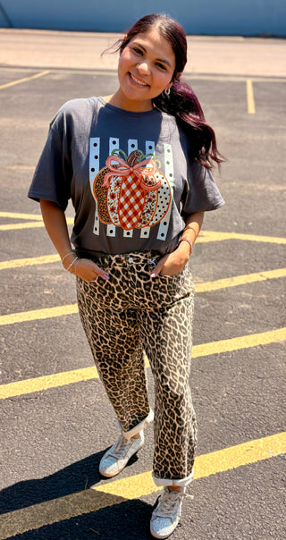 Patchwork Pumpkin Graphic Tee