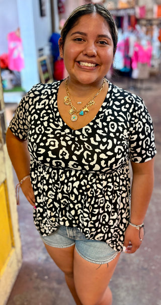 Wildly Chic Ruffle Top