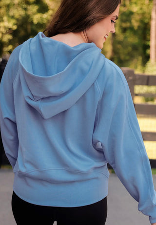 Kayla Luxe Hooded Pullover