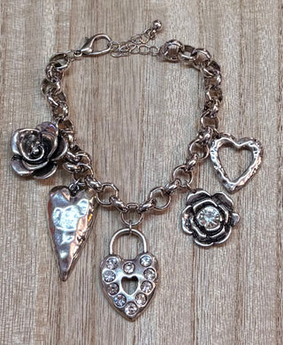 Silver Bliss Charm Bracelet