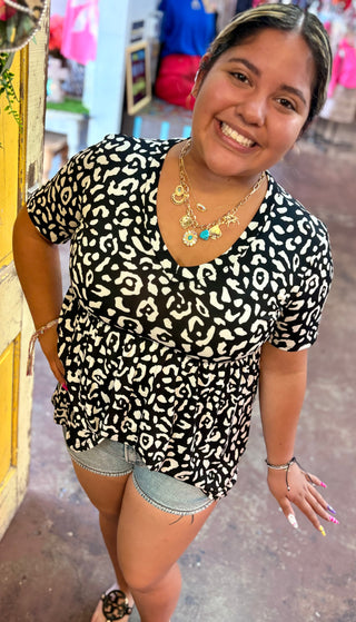 Wildly Chic Ruffle Top