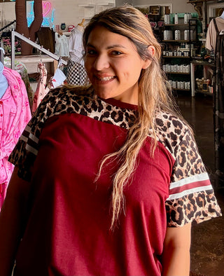 Wild Side Varsity Top