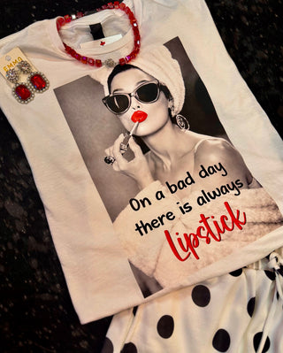 Lipstick Fix Graphic Tee