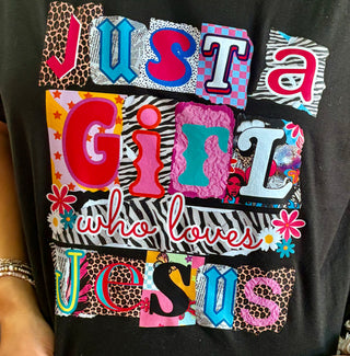 Just a Girl Who Loves Jesus Tee
