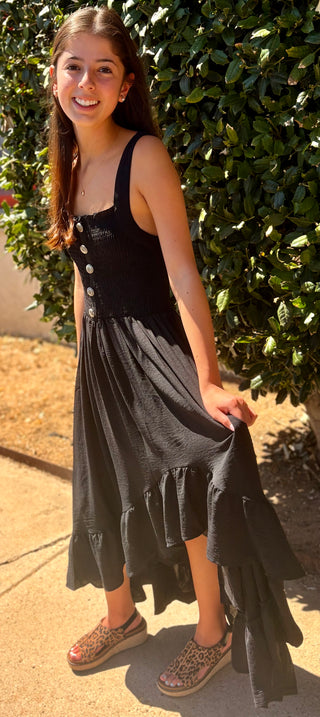 Easy Days High Low Midi Dress