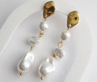 Golden Drift Earrings