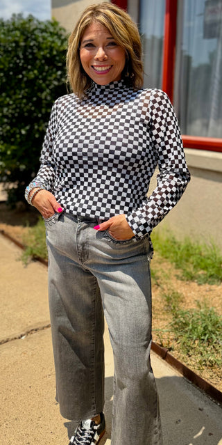 Checkmate Mesh Top