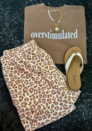 Overstimulated &Over It Tee i