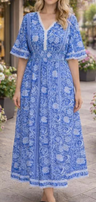 Bluebell Breeze Maxi Dress
