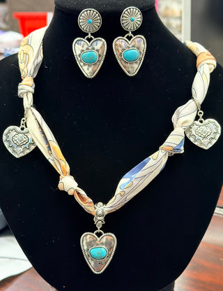 Lone Star Heart Earrings