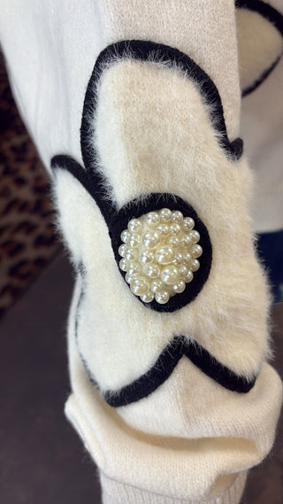 Petal & Pearl cardigan