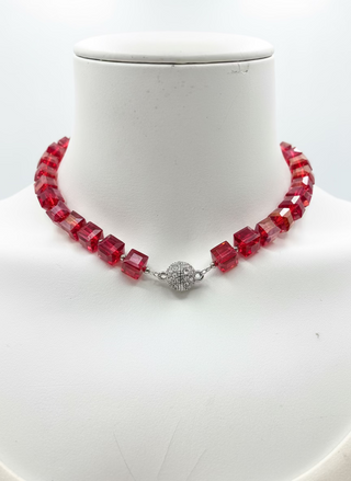 Luminous Cube Necklace