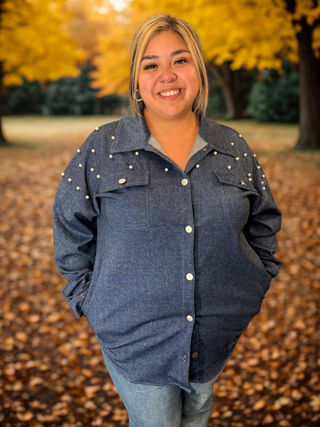 The Pearl Luxe Button Down