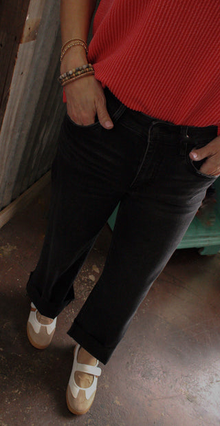 Midnight Cloud Crop Pants