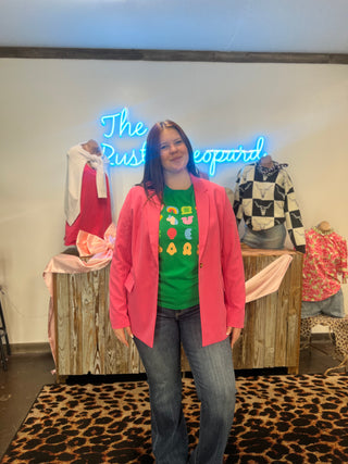 Pretty in Power Pink Blazer