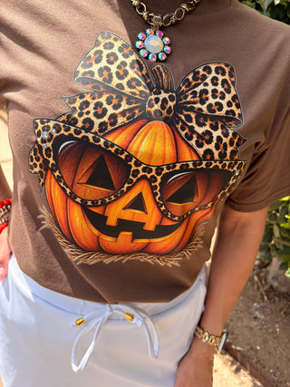 Leopard Pumpkin Cutie Tee