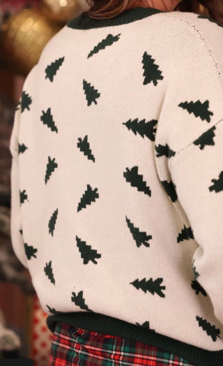 CHRISTMAS FOREST KNIT PULLOVER