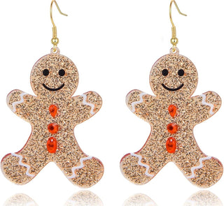 Sugar Sparkle Gingerbread Earrings
