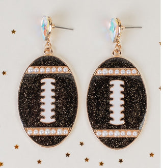 Football Earrings