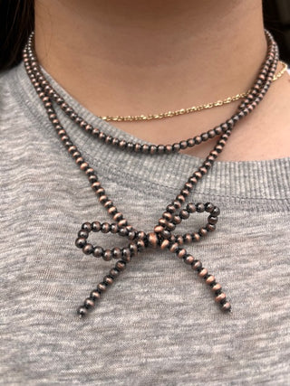 NV Bow Necklace