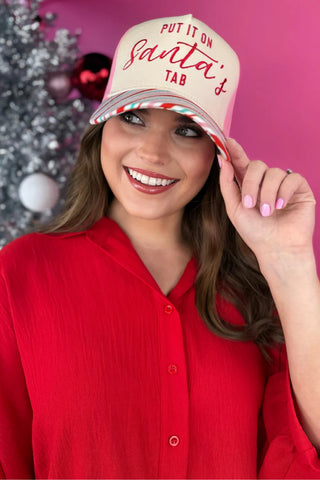 Put it on Santa's Tab Hat