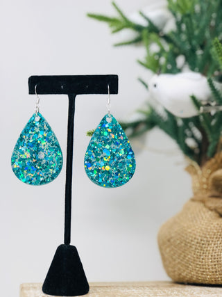 Teardrop Resin Earrings