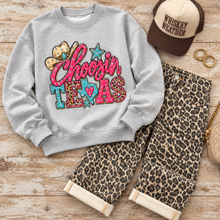 Chosin’ Texas Bling Crewneck