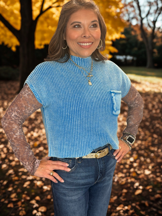 The Bluebell Sweater Vest